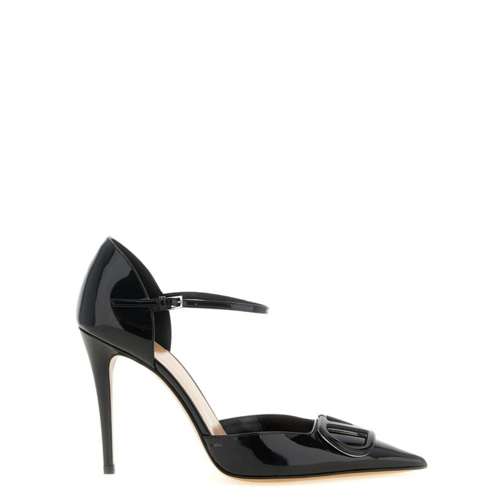 Valentino Garavani Black Calfskin High Heel Women's Pumps